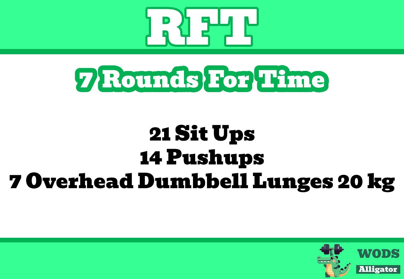 10/24/2023 – 7 Rounds For Time WOD – Nivos