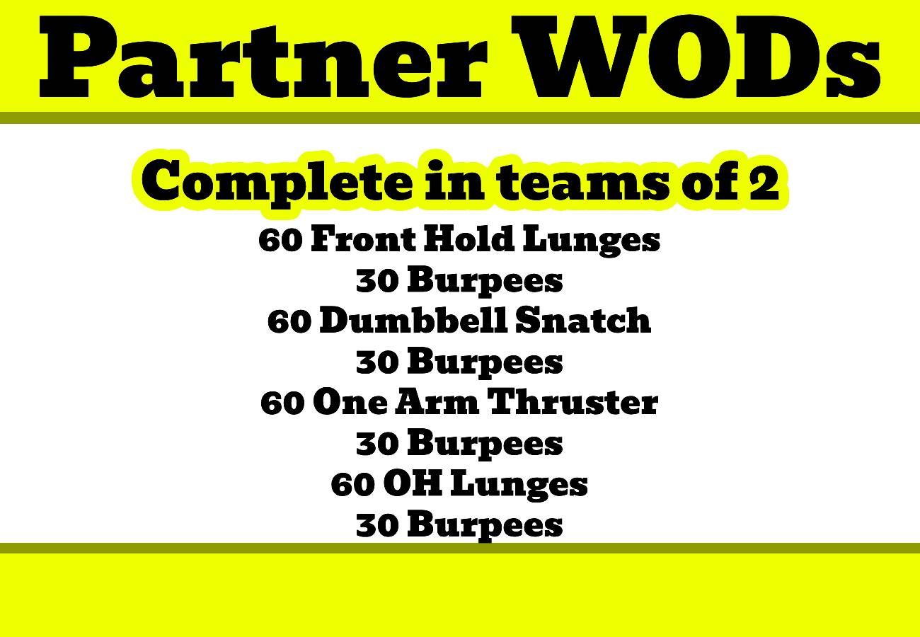 10/27/2023 – Partners WOD – Tony&Jane
