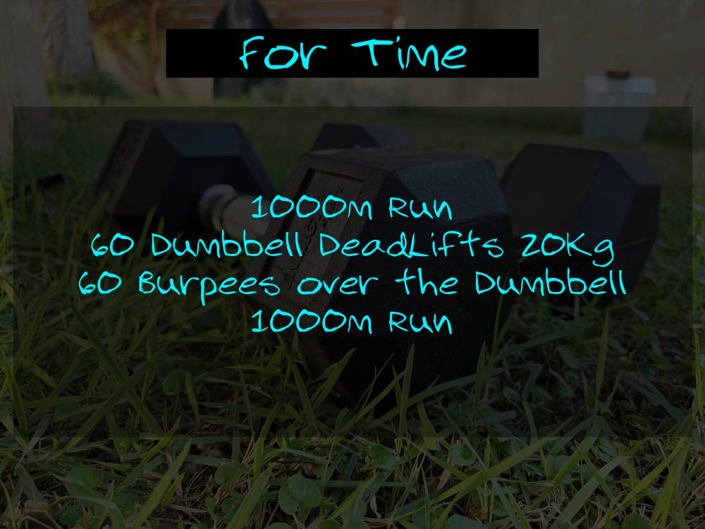 04/10/2024 – “Race the Deadlift” – For Time Wod
